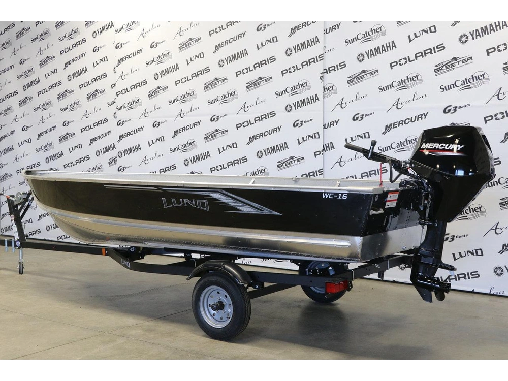 Lund Wc-16 + Mercury 25 Hp Dem. Electrique & Remorque 2024 alt