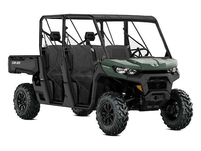 2026 Can-am Defender Max Dps Cab Hvac Hd10 Green alt