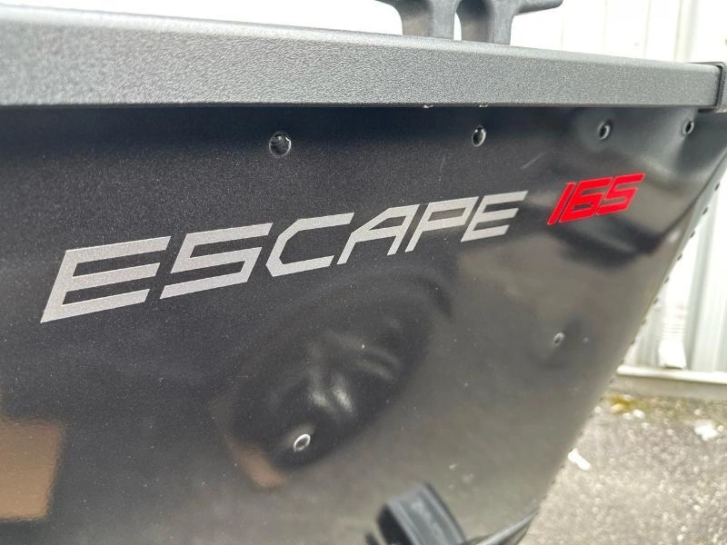 2024 Alumacraft Escape 165 Tiller Vge Black alt