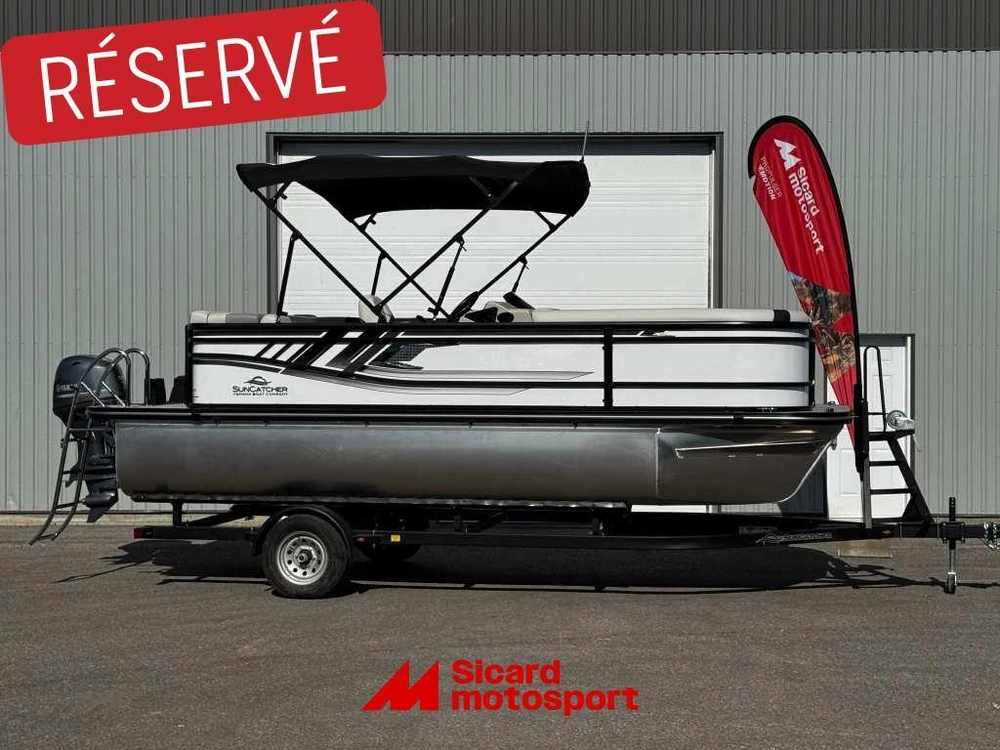 Suncatcher G3 Select 20c 2025 + Remorque + Moteur Yamaha T50 2025 alt