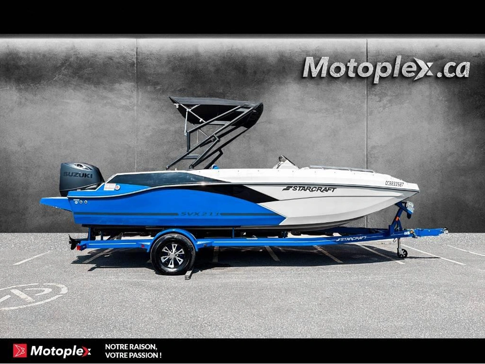 2024 Starcraft Svx 211 Ob 140hp Deck Boat Bateau Ponté alt