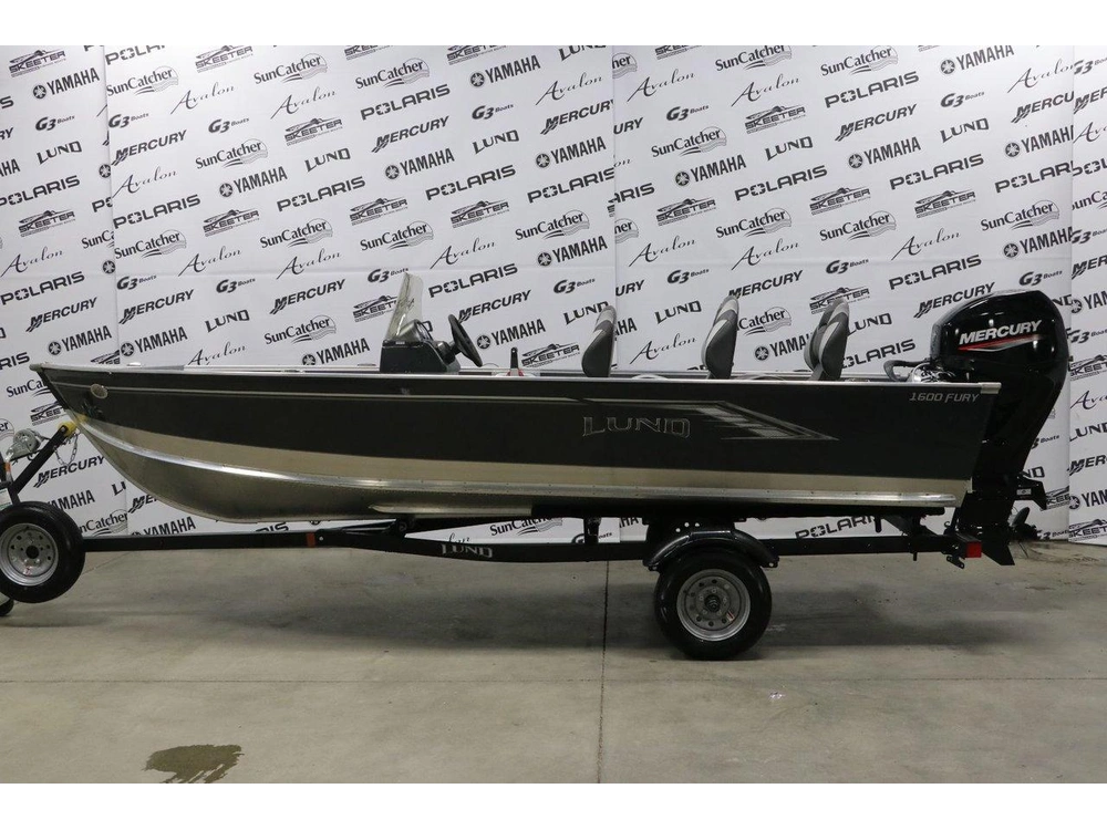 Lund 1600 Fury Ss + Mercury 40 Hp & Remorque 2025 alt