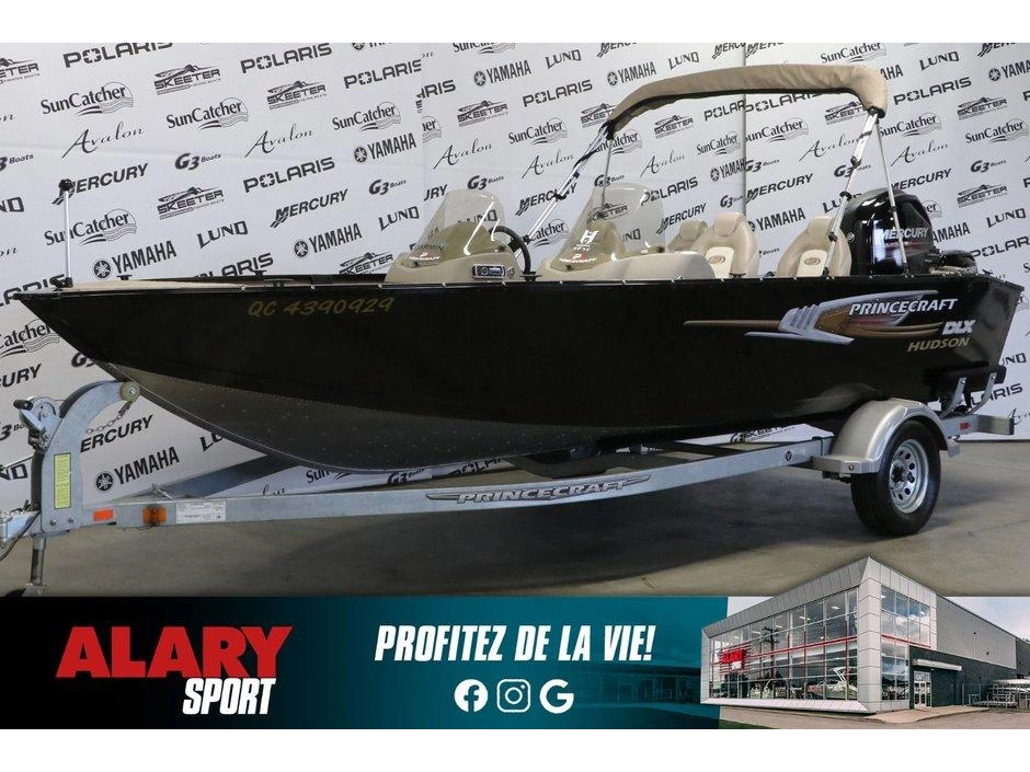 2013 Princecraft Princecraft Hudson Dlx + Mercury 115 Hp & Remorque alt