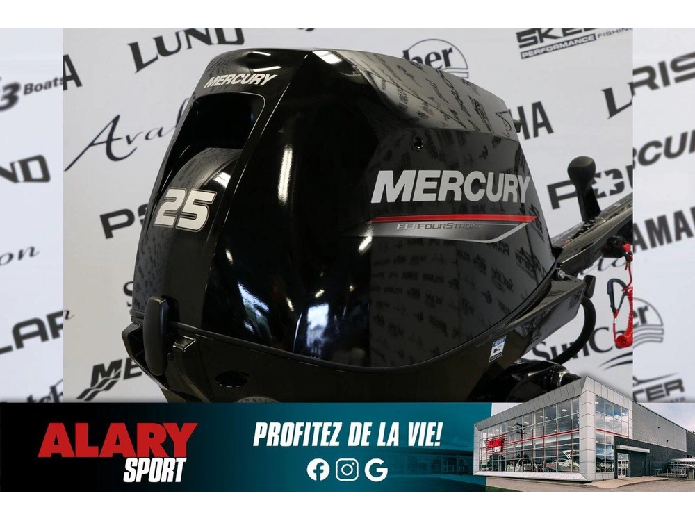 Mercury 25mh Pied Court (15 Pouces) 2026 alt