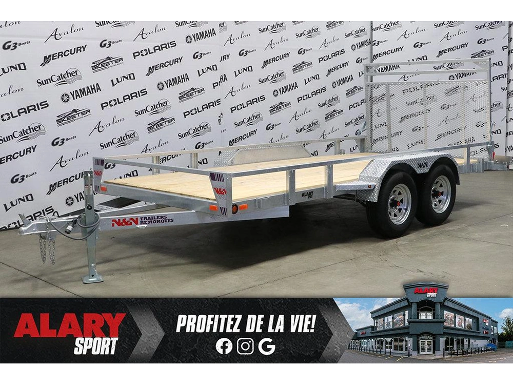 N&n N&n Remorque Pour Vtt/vcc Inno T-72 X 168 Gk7 Tandem Avec Freins 2025 alt