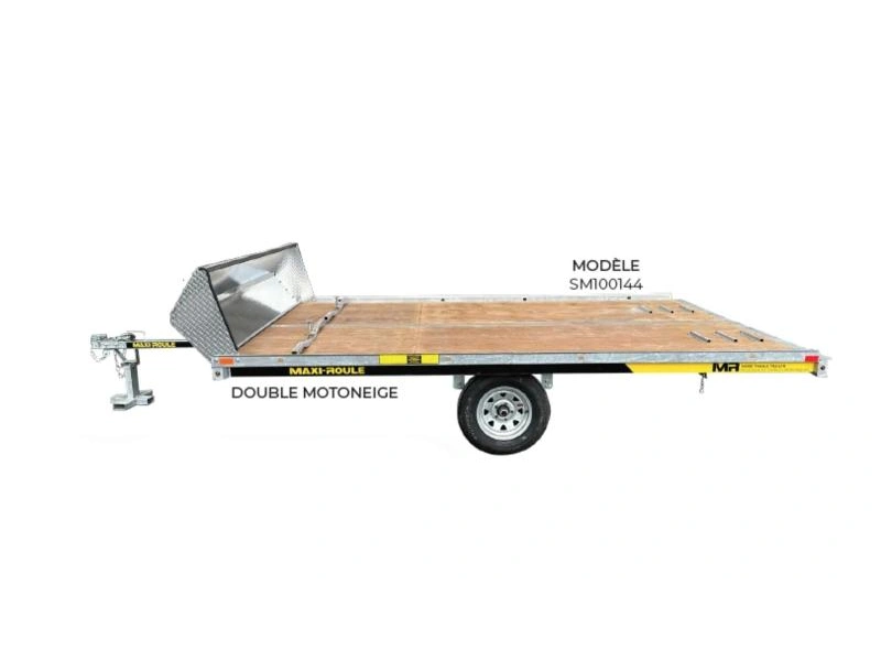 Maxi-roule Remorque Double Pour Motoneige 2026 alt
