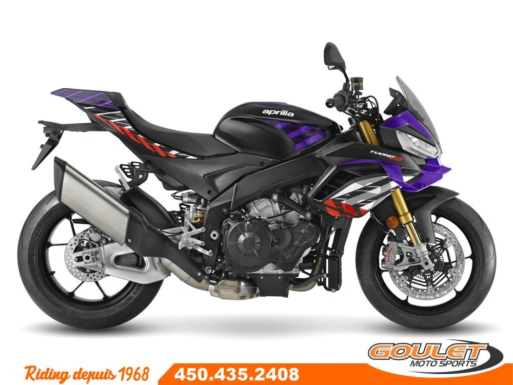 2027 Aprilia Tuono V4 1100 Factory Shakedown Indigo alt