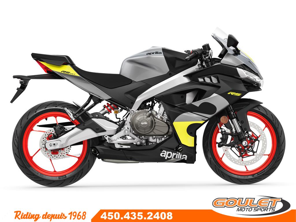 2027 Aprilia RS 457 Arsenic Yellow