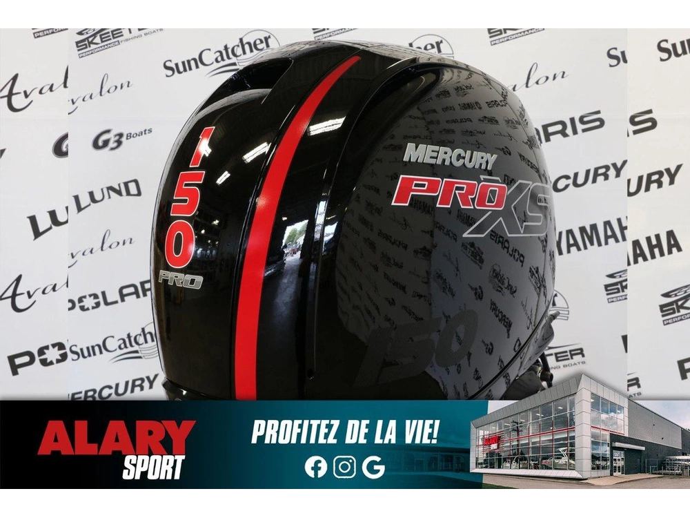 Mercury 150l Pro Xs Pied Long (20 Pouces) 2026 alt