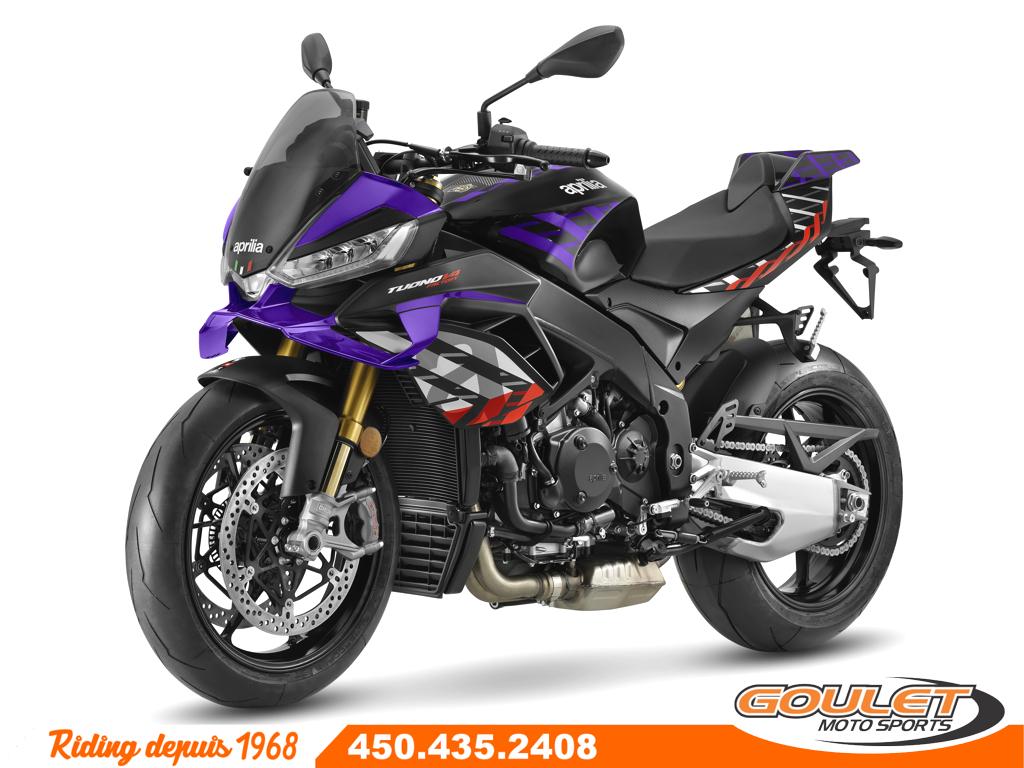 2027 Aprilia TUONO V4 1100 FACTORY Shakedown Indigo