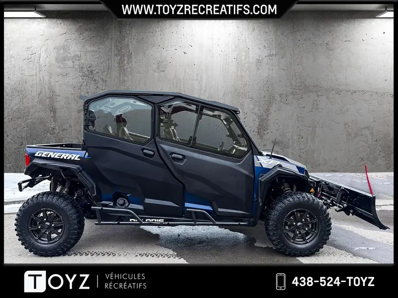 2020 Polaris GENERAL XP 4 1000 DELUXE RIDE COMMAND CABINE / CHAUFFAGE / PELLE HYDROLIQUE