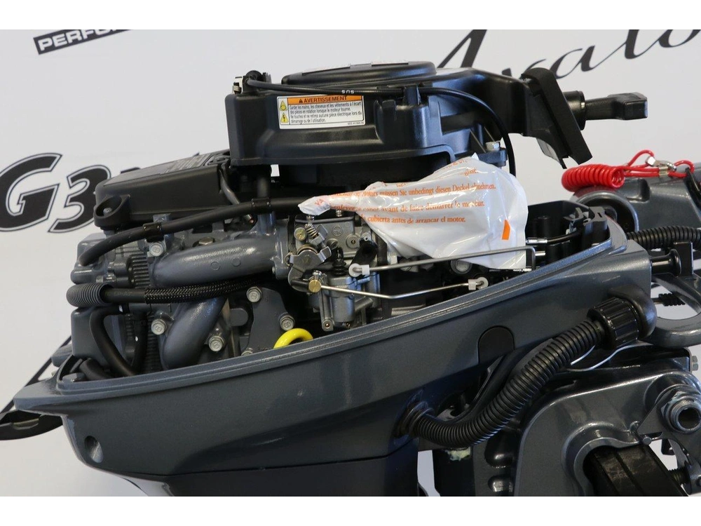 2026 Yamaha F9.9smhb Pied Court (15 Pouces) alt