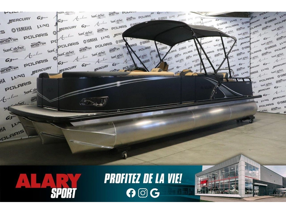 2026 Avalon Avalon Lsz 2585 Vrb Platinum 3 Quilles + Yamaha Vmax 150 Hp alt