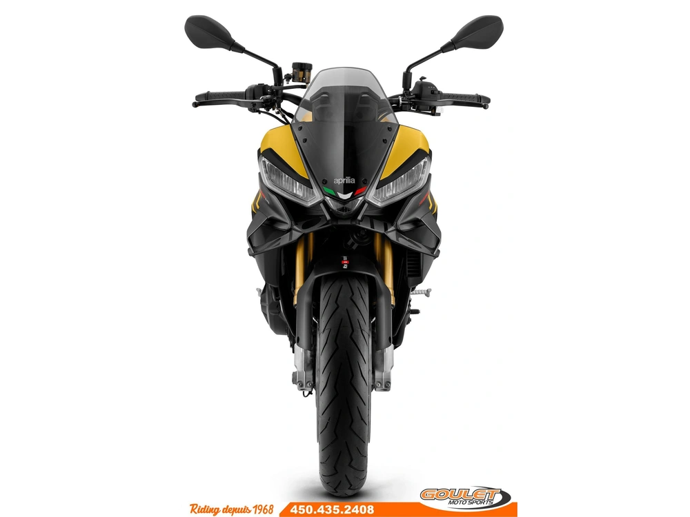 2026 Aprilia Tuono V4 1100 Scorpion Yellow alt