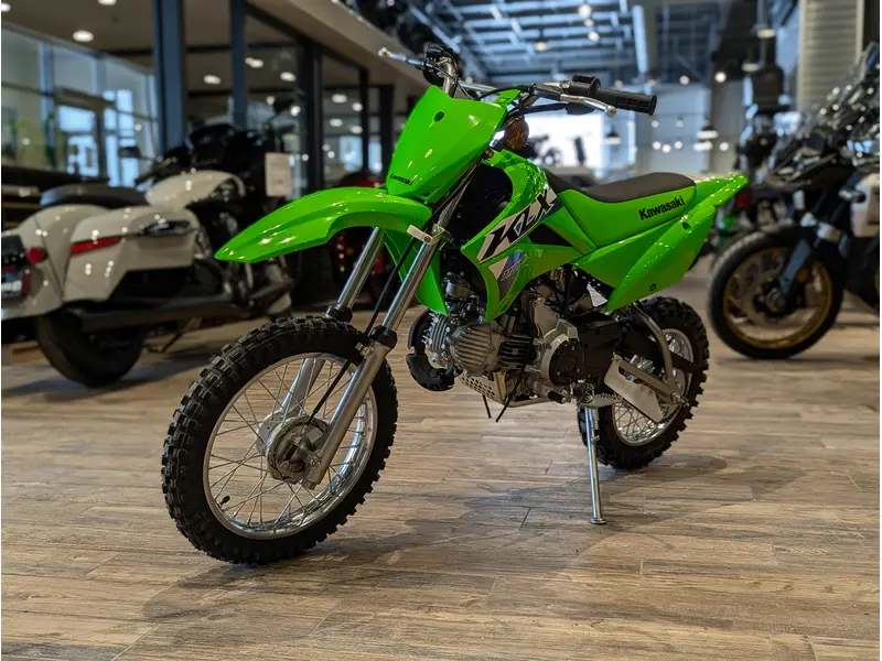2026 Kawasaki KLX110R L // Lime Green thumbnail 12