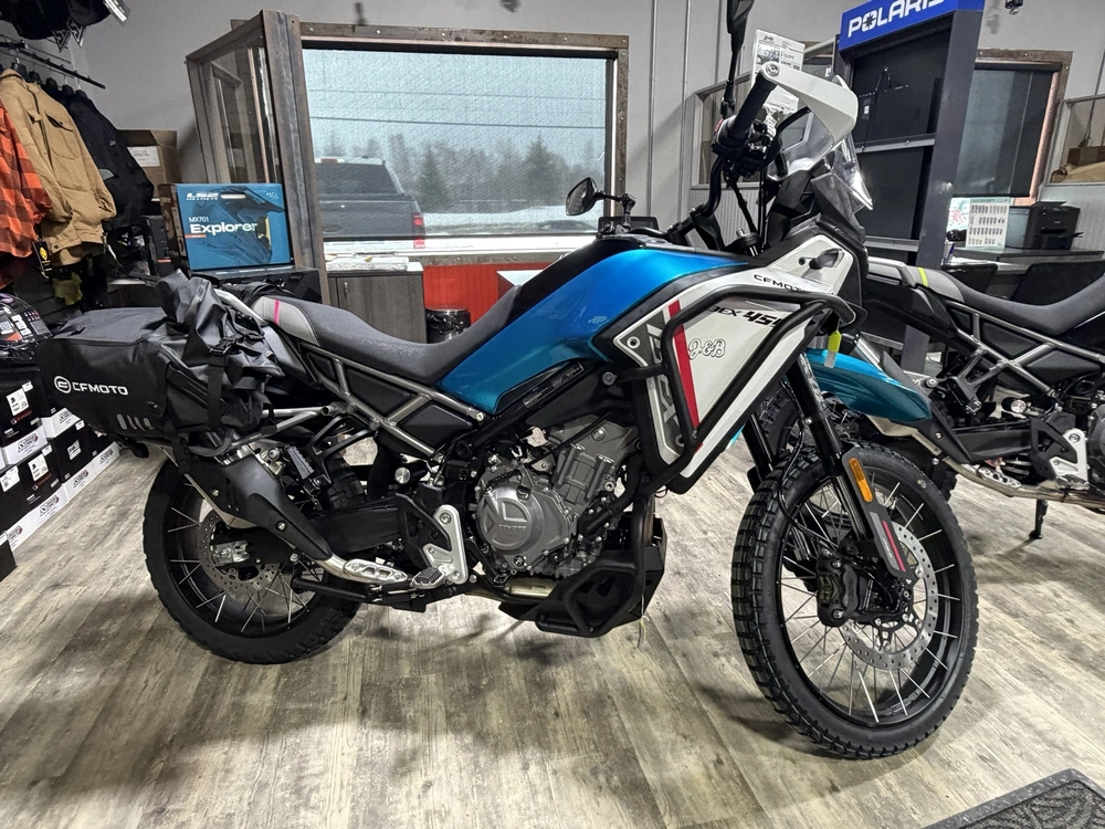 2026 Cfmoto Ibex 450 Blue alt