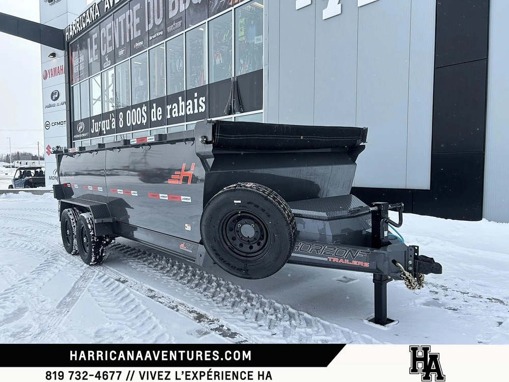 2026 Horizon Lz7 16' X 83" Bp Dump Trailer alt