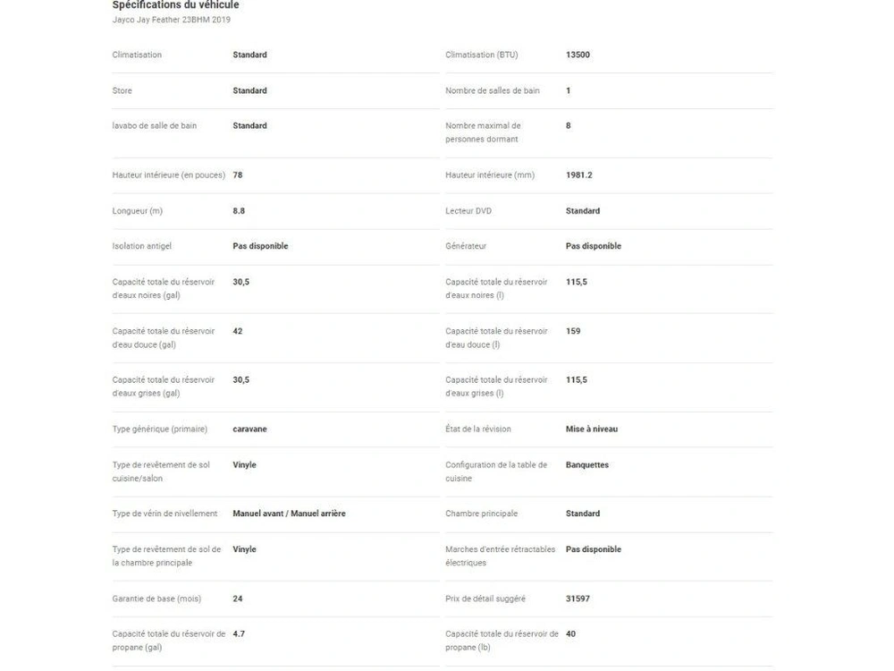 Jayco Jay Feather 23bhm 2019 alt