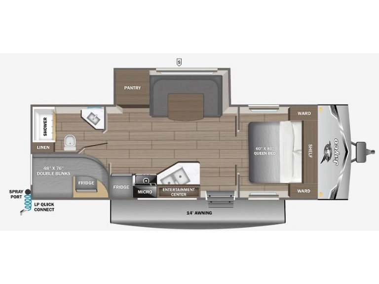 Jayco Jay Flight Slx 245 Bhs 2026 alt