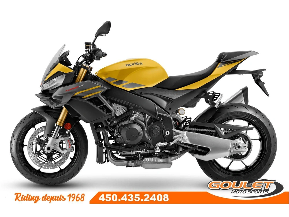 2026 Aprilia Tuono V4 1100 Scorpion Yellow alt