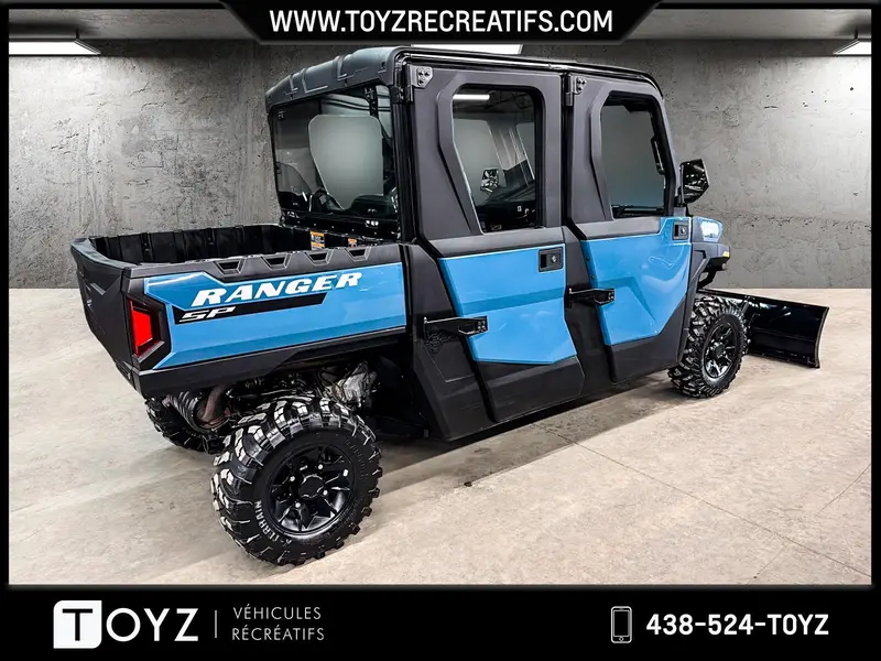 Polaris RANGER CREW SP 570 NORTHSTAR 922 KM / PELLE À NEIGE / CHAUFFAGE 2025