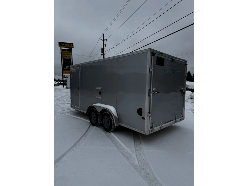 2023 Ez-hauler Ezes 7.5x16 Enclosed Snow Trailer alt