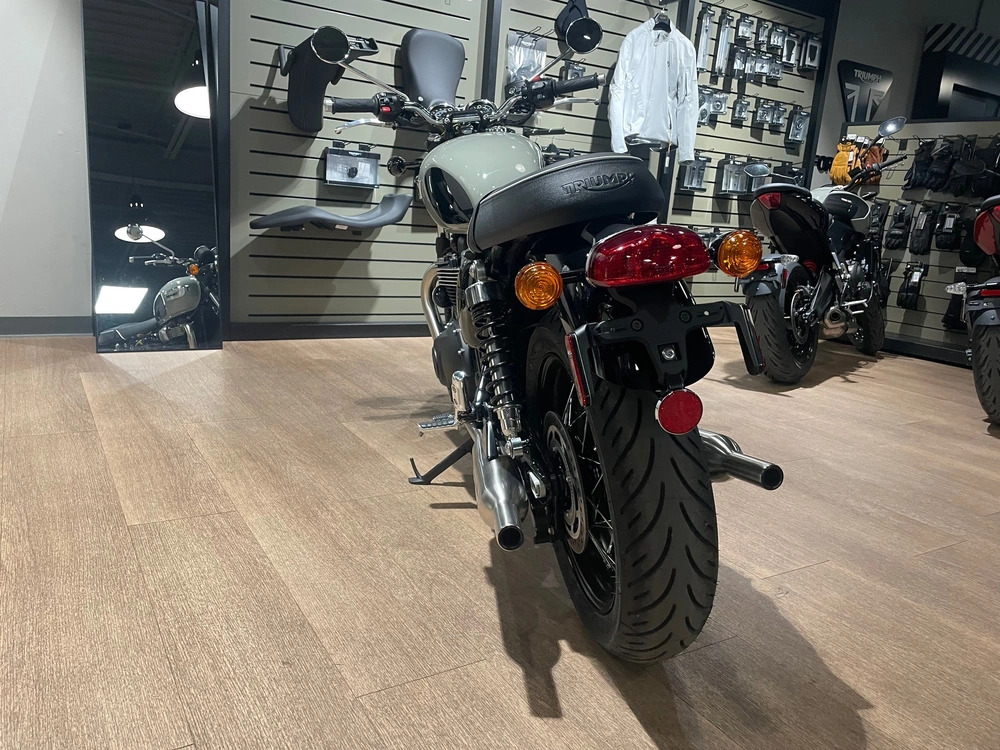 2026 Triumph Bonneville T100 - Stone Gray alt