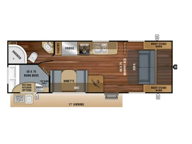 Jayco Jay Feather 23bhm 2019 alt