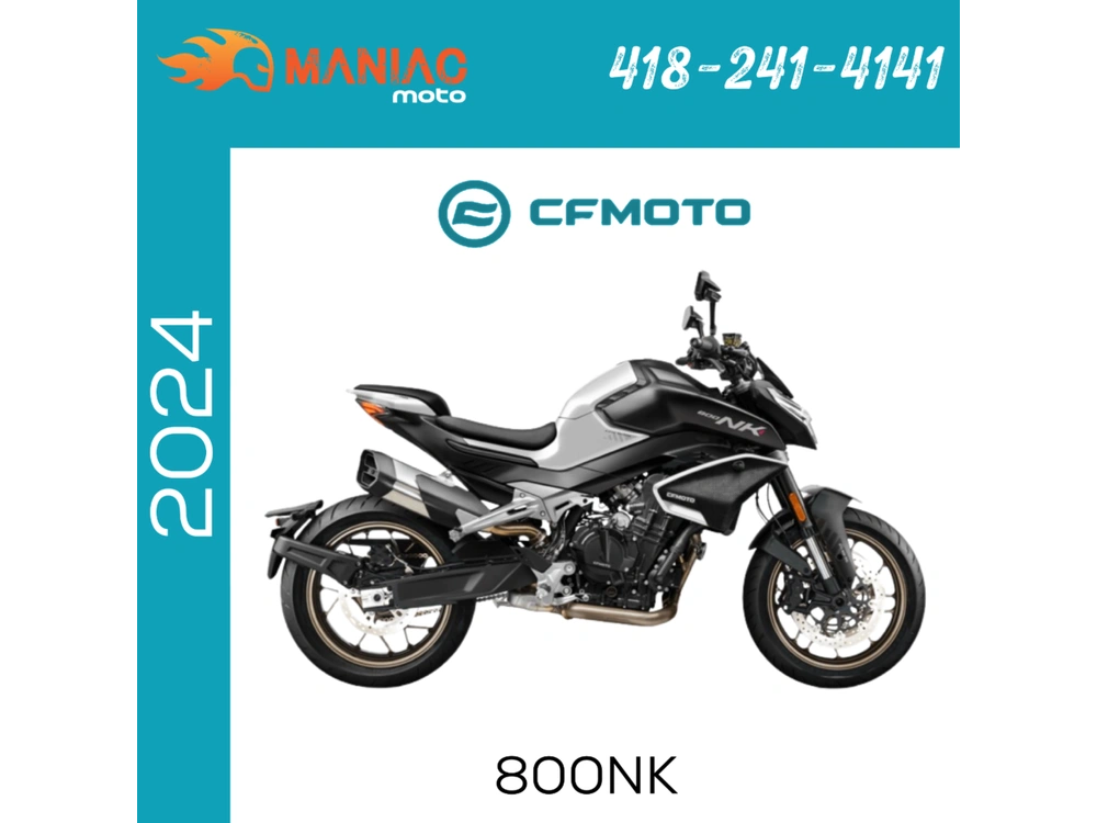 Cfmoto 800nk Rabais De 2,400$ Et Financement 5.99% Sur 60 Mois 2024 alt