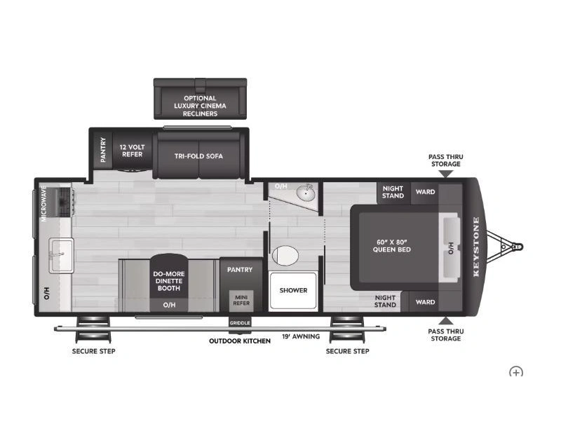 Keystone Rv Passport 2450rk 2026 alt