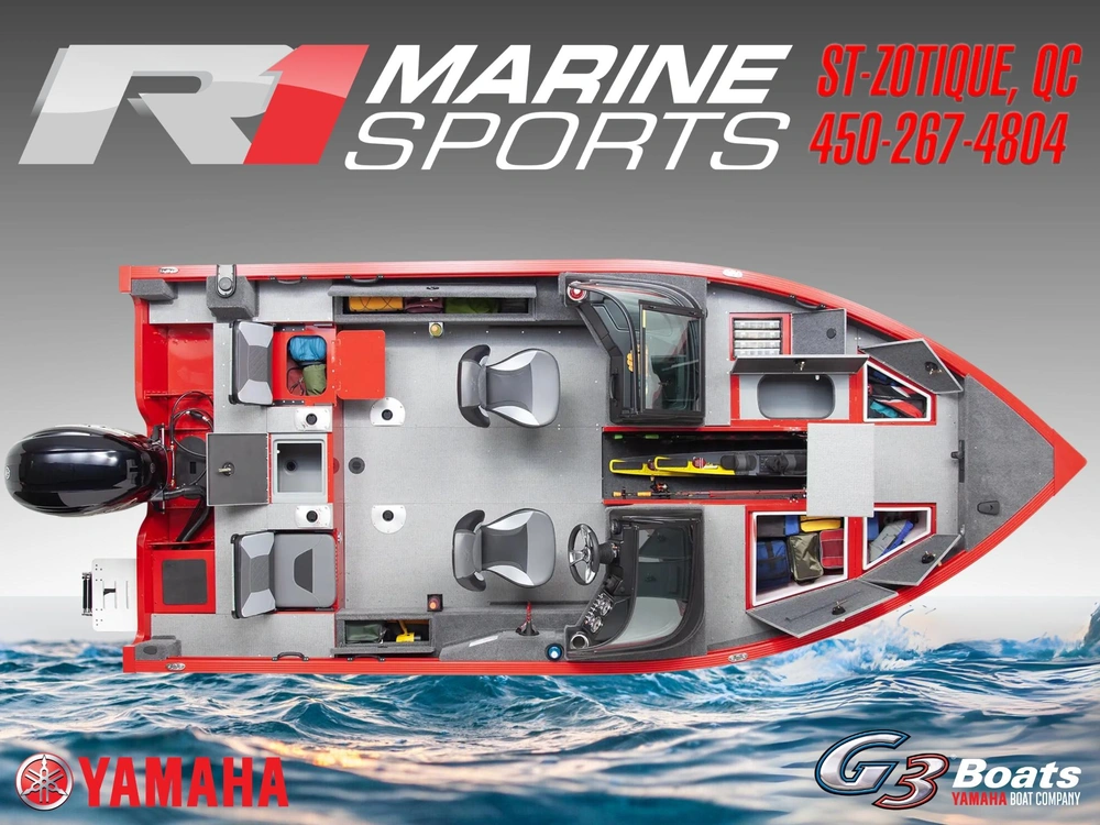 G3 Boats Angler V18sf + Vmax150 Vf150xb (200$ Par Semaines Tx In) 2026 alt