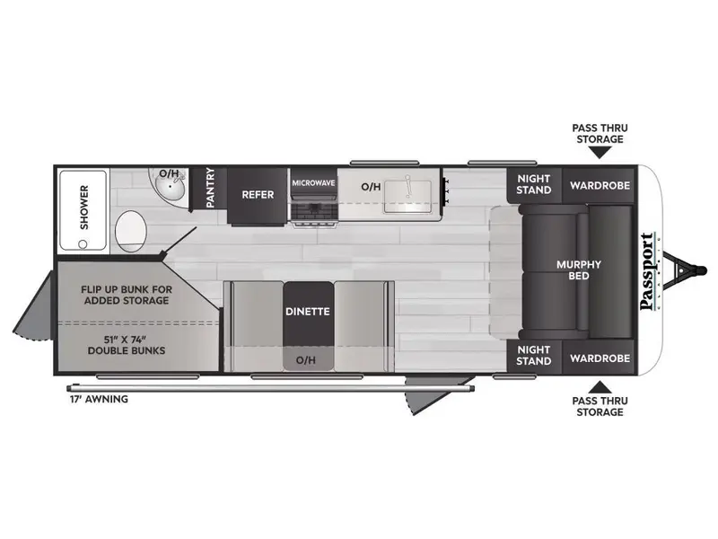 2025 Keystone RV Passport 214BH thumbnail 2