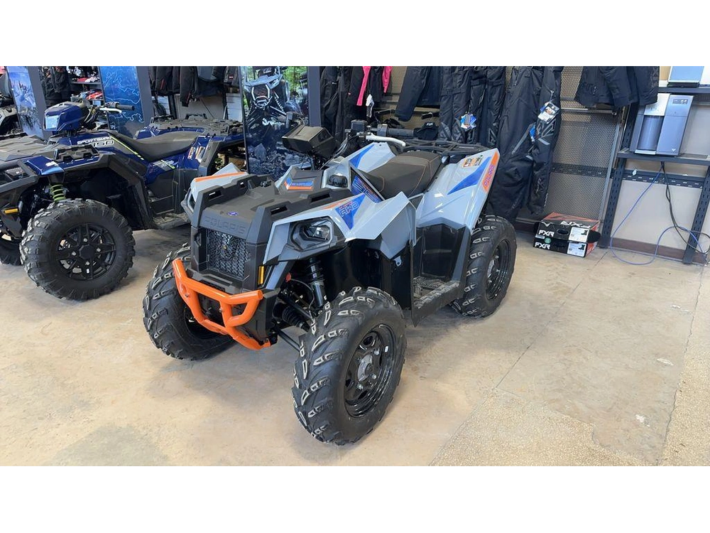 2025 Polaris Scrambler 850 Storm Gray / Radar Blue - Storm Gray / Radar Blue alt
