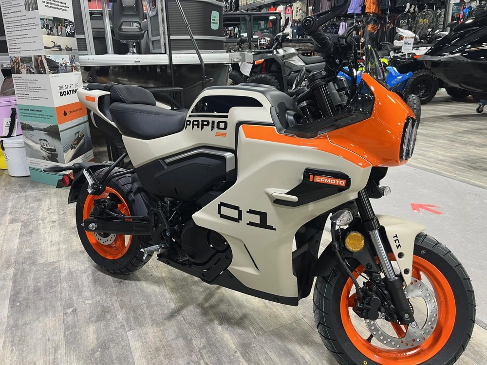 2026 Cfmoto Papio Ss Desert Khaki alt