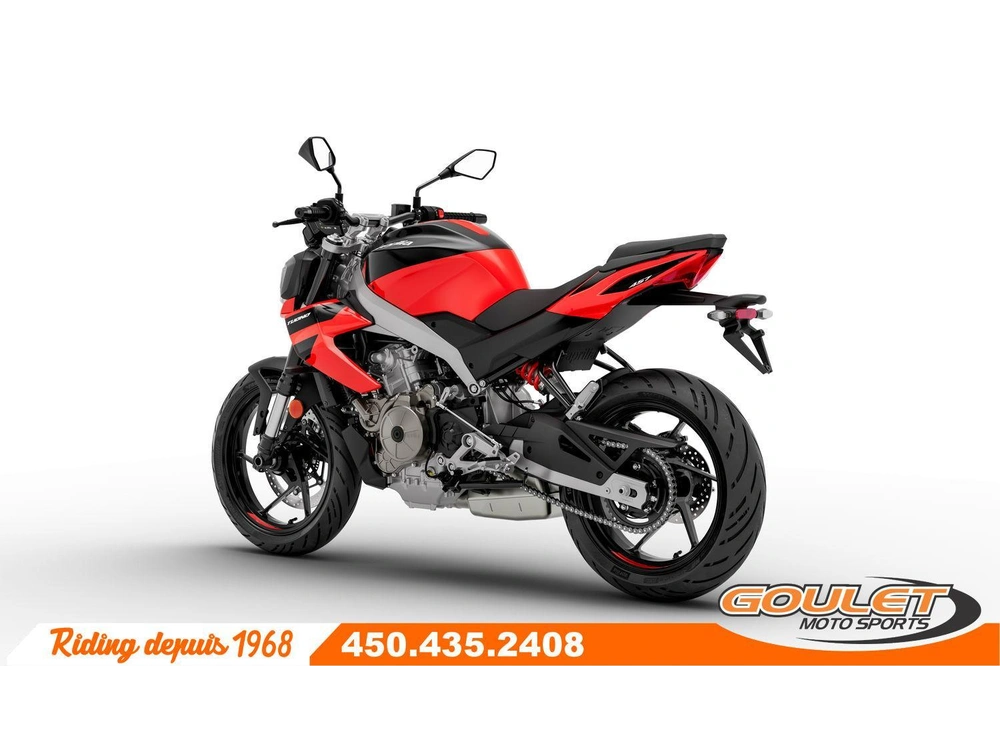 2026 Aprilia Tuono 457 Piranha Red alt