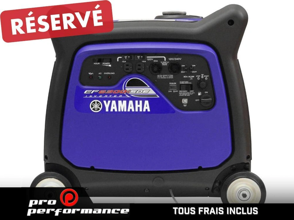 Yamaha Génératrice - Ef6300isde 2024 alt