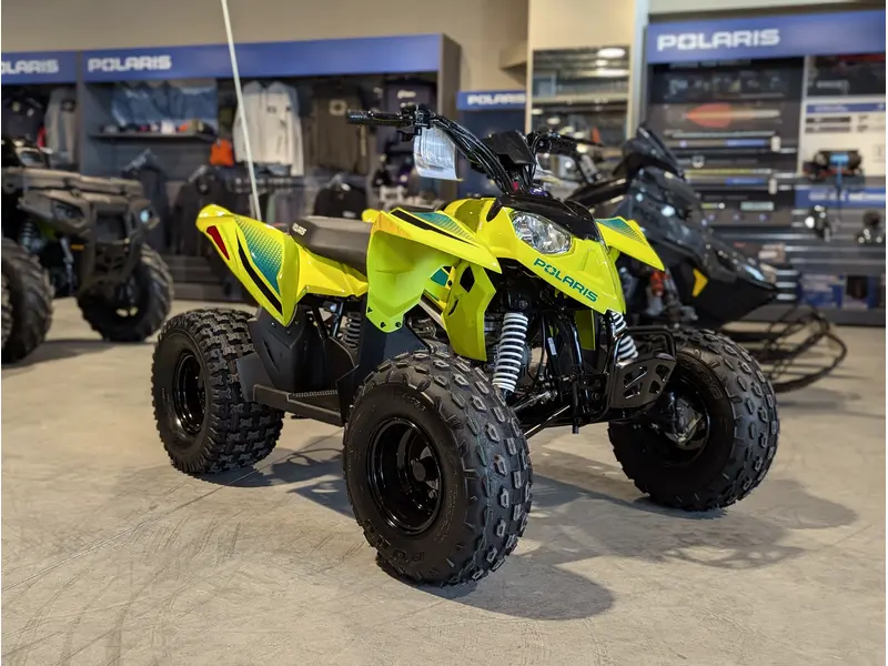 2026 Polaris Outlaw 110 // Lime Squeeze thumbnail 3