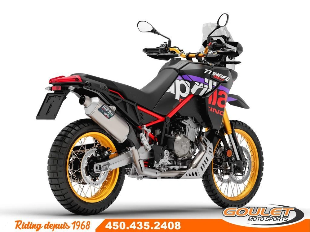 Aprilia Tuareg 660 Rally Noir Et Rouge 2026 alt