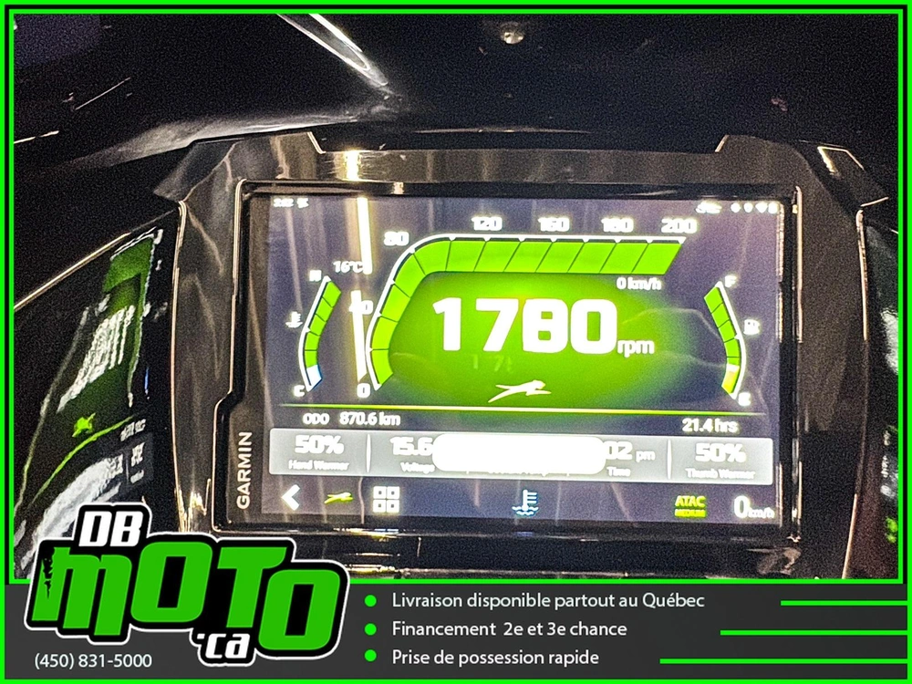 Arctic Cat Zr 858 Atac Écran G8 2026 alt