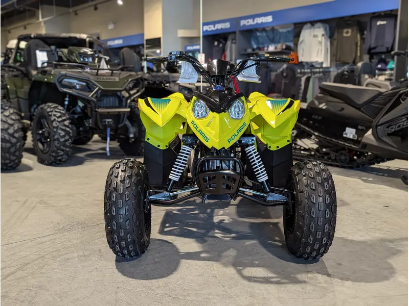 2026 Polaris Outlaw 110 // Lime Squeeze thumbnail 2