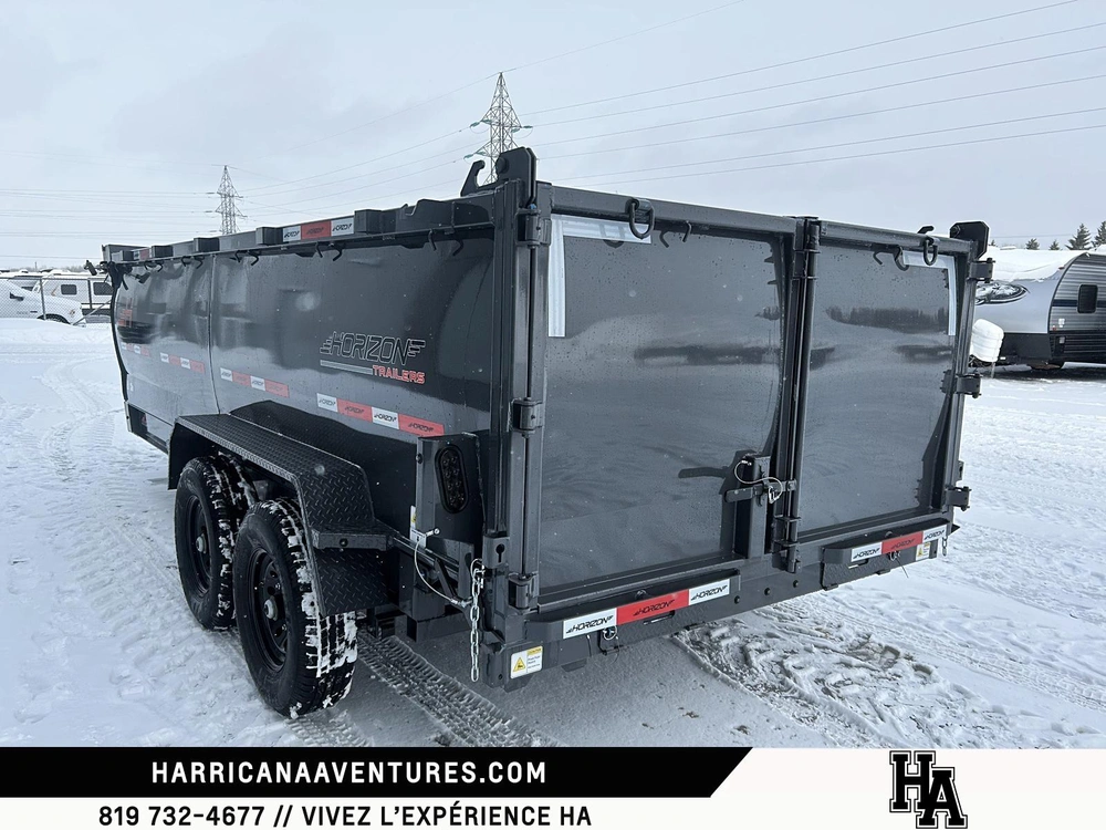 2026 Horizon Lz7 16' X 83" Bp Dump Trailer alt