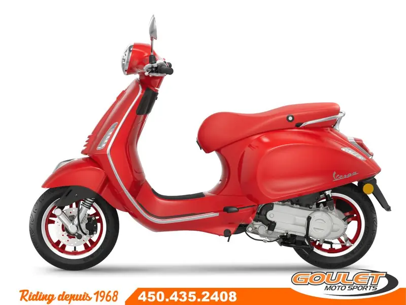 2026 Vespa PRIMAVERA 50 RED thumbnail 3