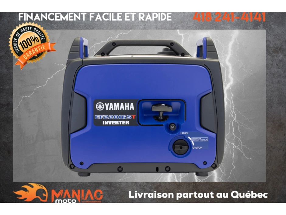Yamaha Génératrice À Inverseur Ef2200ist 2025 alt