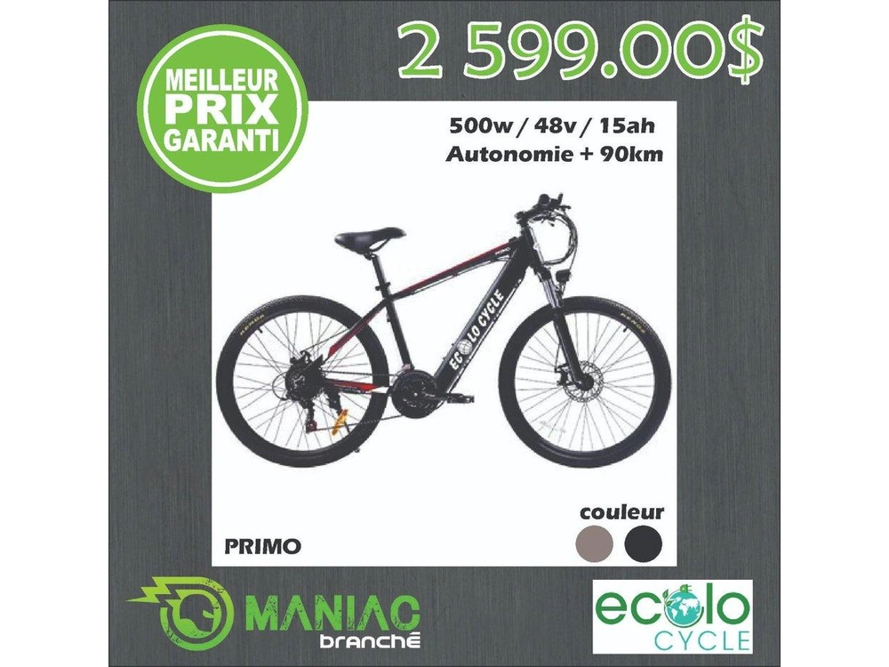 Taubik Ecolo Cycle Primo 2022 alt