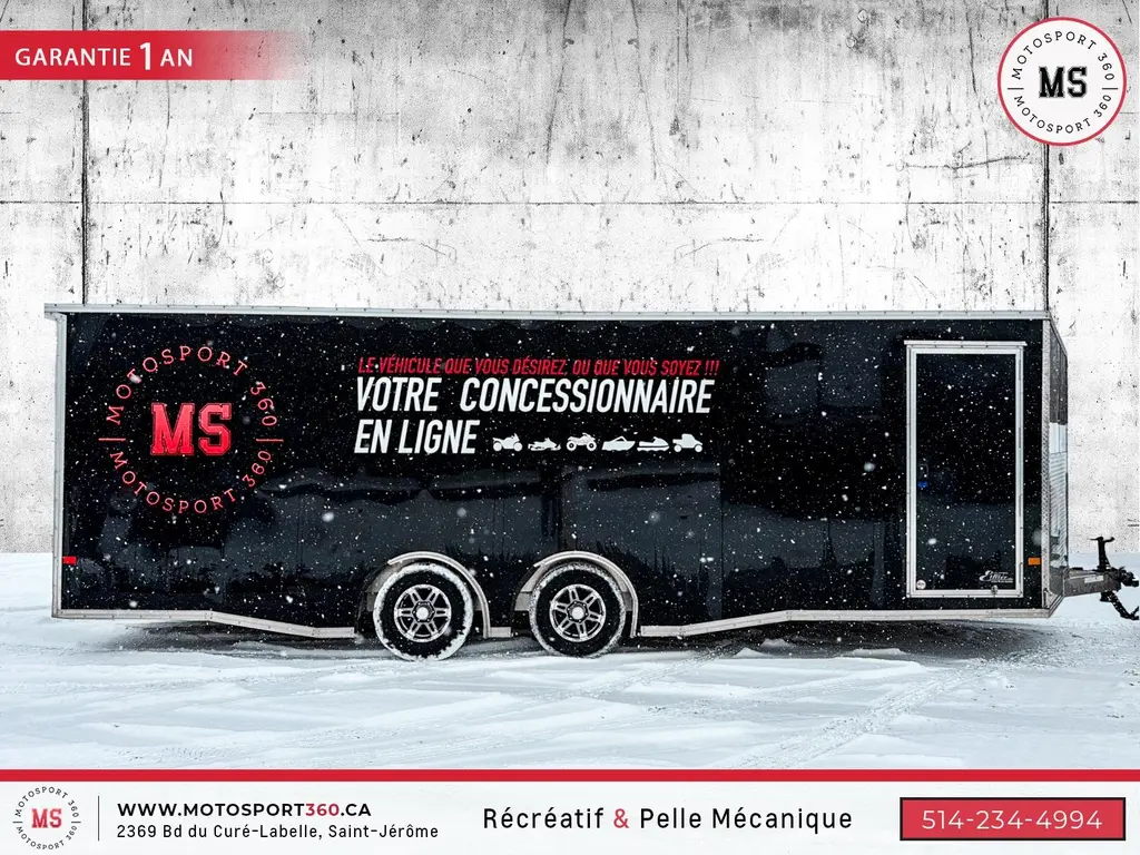 2024 EZ HAULER CAR HAULER 8.5 X 24 