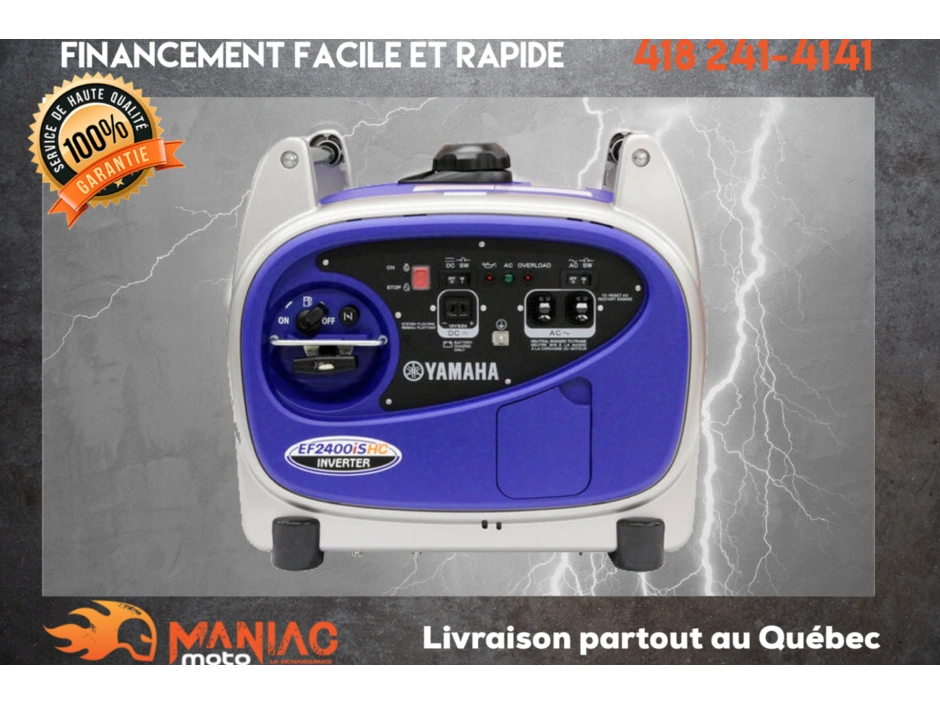 Yamaha Génératrice À Inverseur Ef2400ishc 2025 alt