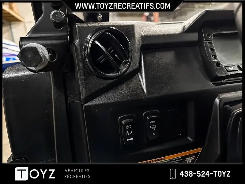 Polaris RANGER CREW SP 570 NORTHSTAR 922 KM / PELLE À NEIGE / CHAUFFAGE 2025