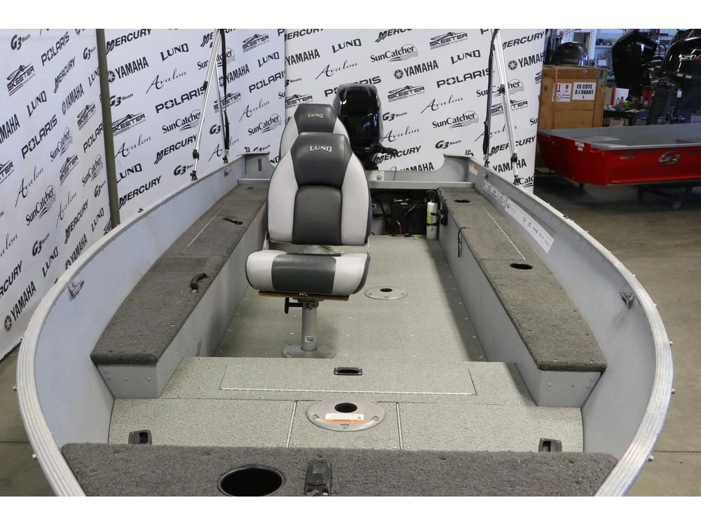 2012 Lund 1600 Fury Tiller + Moteur Mercury 40 Hp & Remorque alt