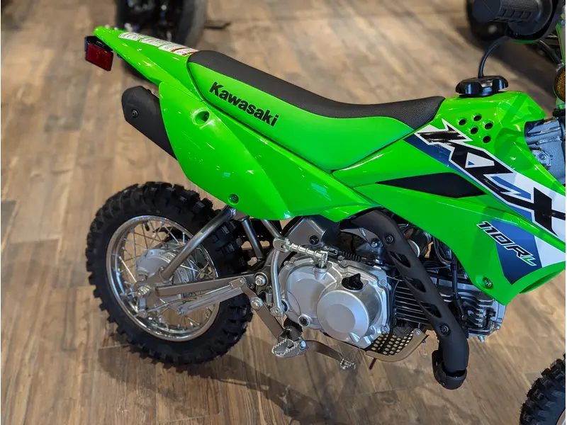 2026 Kawasaki KLX110R L // Lime Green thumbnail 9