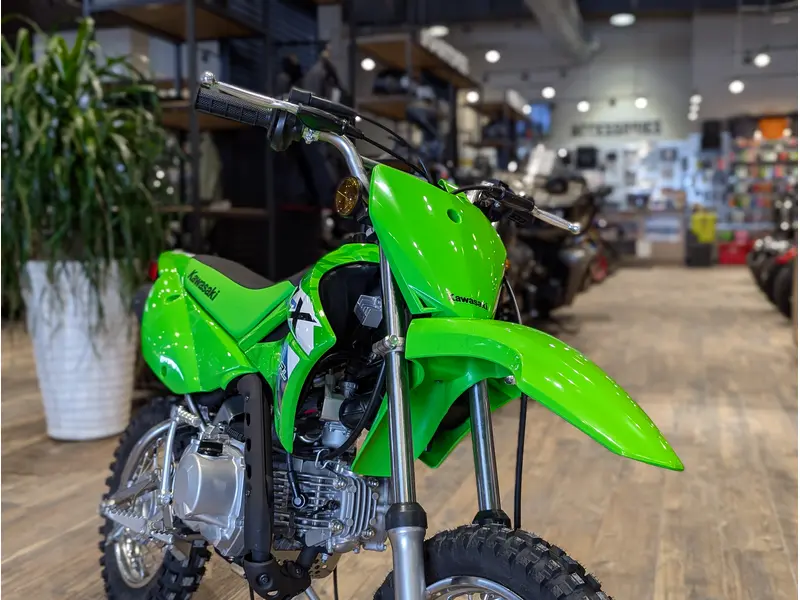 2026 Kawasaki KLX110R L // Lime Green thumbnail 3